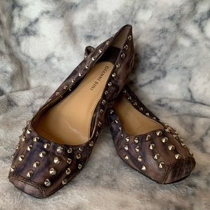 Gianni Bini studded flat shoes